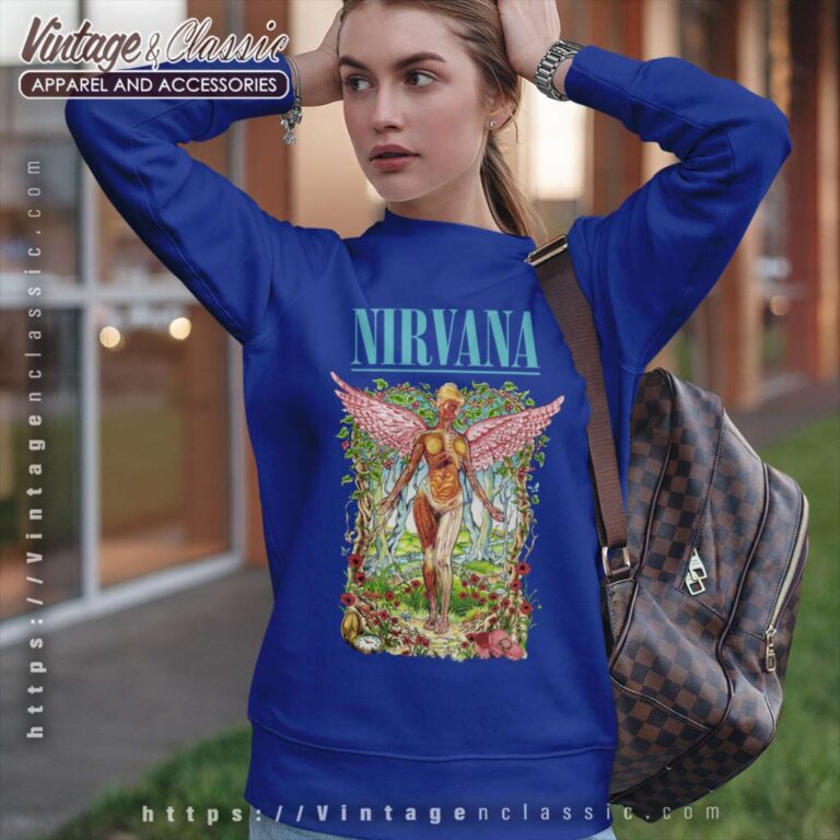 Nirvana Forest In Utero Sweatshirt Nirvana Forest In Utero Sweatshirt