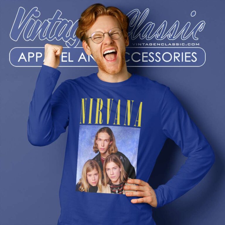 Nirvana Hanson Logo Long Sleeve Tee Nirvana Hanson Logo Long Sleeve Tee