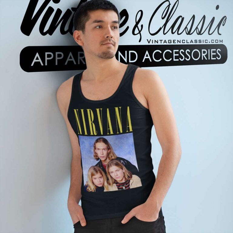 Nirvana Hanson Logo Tank Top Racerback Nirvana Hanson Logo Tank Top Racerback