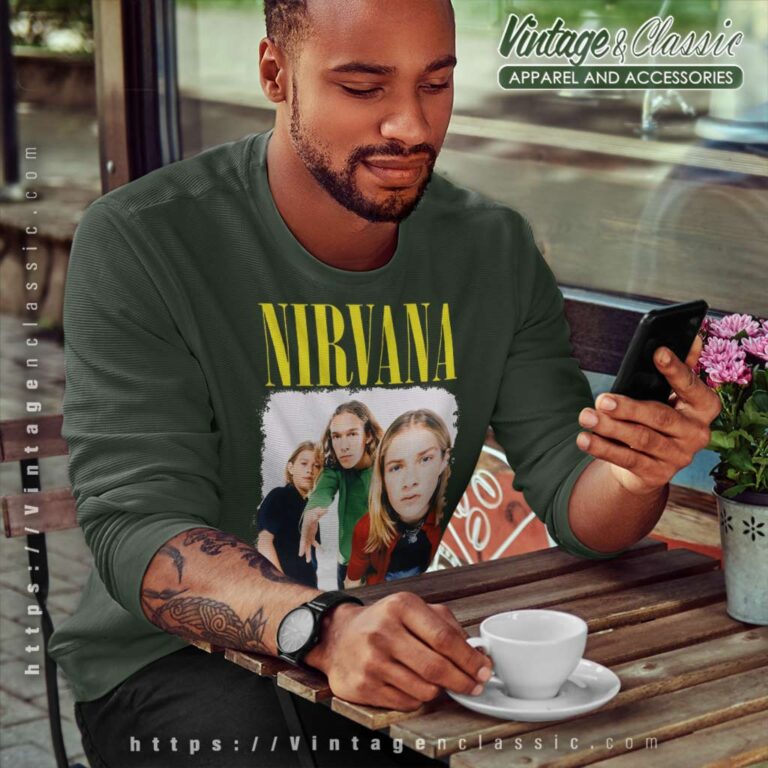 Nirvana Hanson Mashup Sweatshirt Nirvana Hanson Mashup Sweatshirt