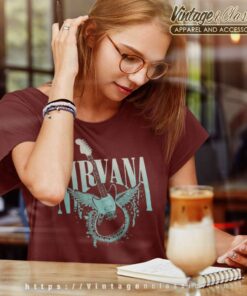 Nirvana Heaven Guitar Women TShirt