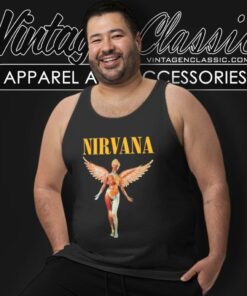 Nirvana In Utero Angel Preppy Tank Top Racerback