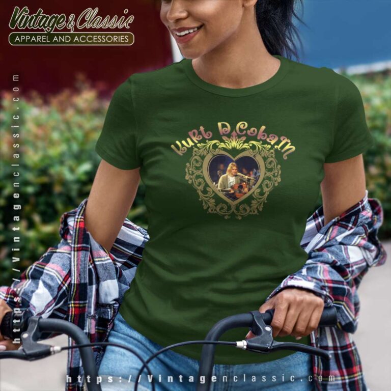 Nirvana Kurt Cobain Women TShirt Nirvana Kurt Cobain Women TShirt
