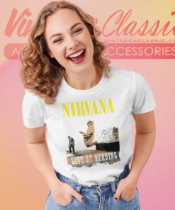 Nirvana Live At Reading Women TShirt