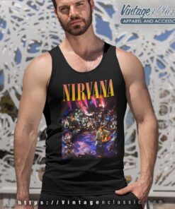 Nirvana Live Unplugged Concert Tank Top Racerback