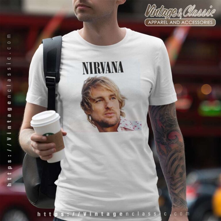 Nirvana Owen Wilson T Shirt Nirvana Owen Wilson T Shirt