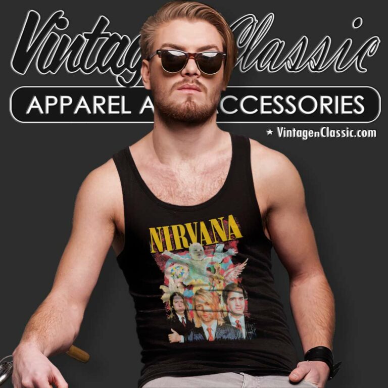 Nirvana Rock Band All Album Cover Tank Top Racerback Nirvana Rock Band All Album Cover Tank Top Racerback