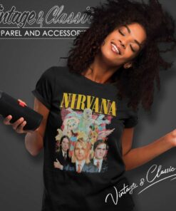 Nirvana Rock Band All Album Cover Women TShirt
