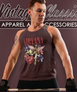 Nirvana Shirt In Utero Graphic Tank Top Racerback