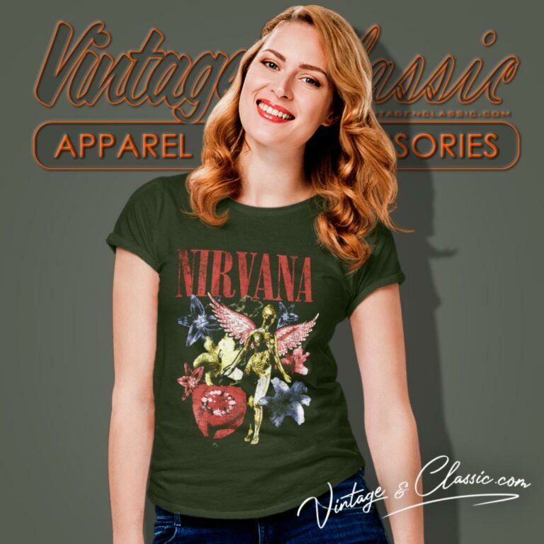 Nirvana Shirt In Utero Graphic Women T Shirt Nirvana Shirt In Utero Graphic Women T Shirt