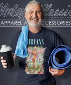 Nirvana Shirt In Utero Nirvana Tour 90s 5 Nirvana Shirt In Utero Nirvana Tour 90s V Neck TShirt