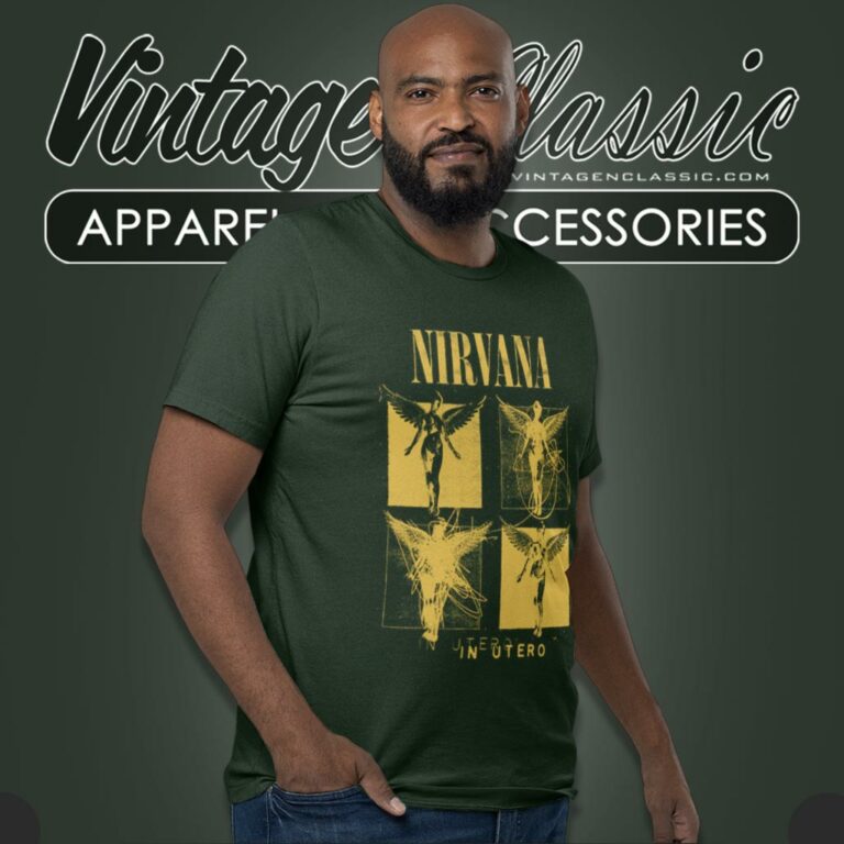 Nirvana Shirt In Utero Sketch T Shirt Nirvana Shirt In Utero Sketch T Shirt