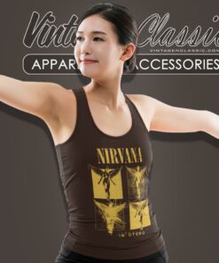 Nirvana Shirt In Utero Sketch Tank Top Racerback