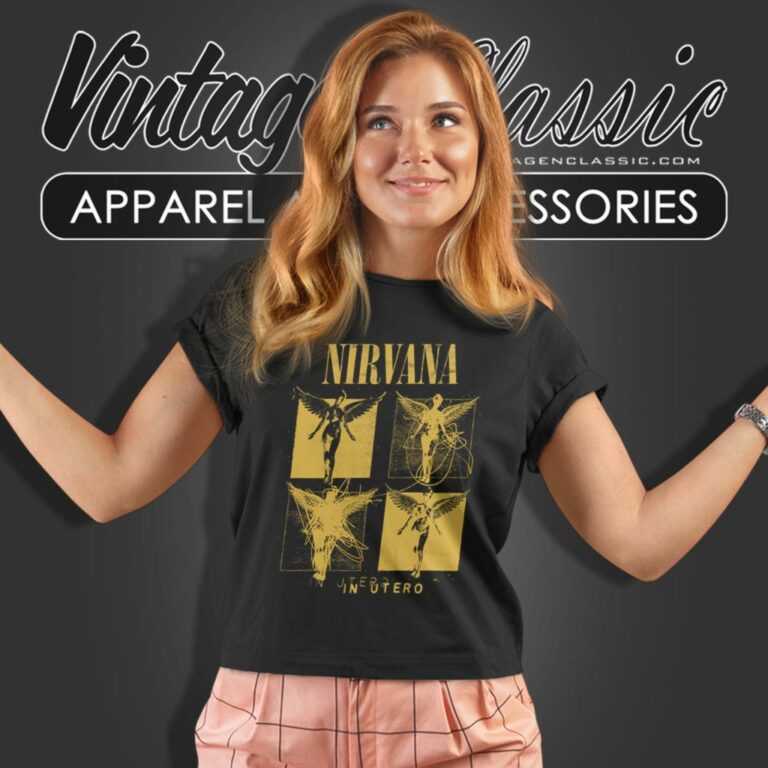 Nirvana Shirt In Utero Sketch Women T Shirt Nirvana Shirt In Utero Sketch Women T Shirt