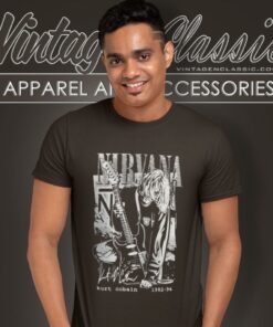 Nirvana Shirt Kurt Cobain Poster T Shirt