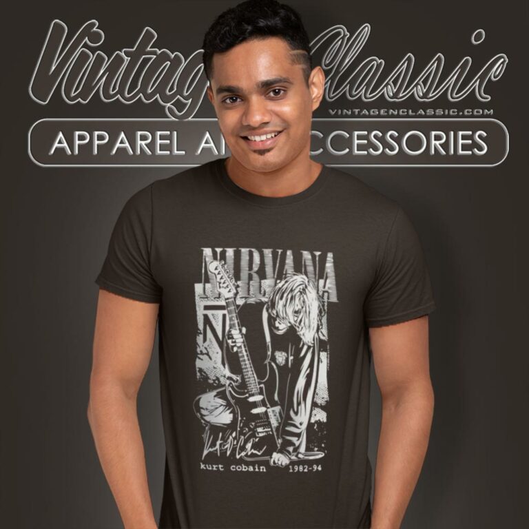 Nirvana Shirt Kurt Cobain Poster T Shirt Nirvana Shirt Kurt Cobain Poster T Shirt