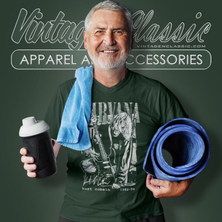 Nirvana Shirt Kurt Cobain Poster V Neck TShirt Nirvana Shirt Kurt Cobain Poster V Neck TShirt