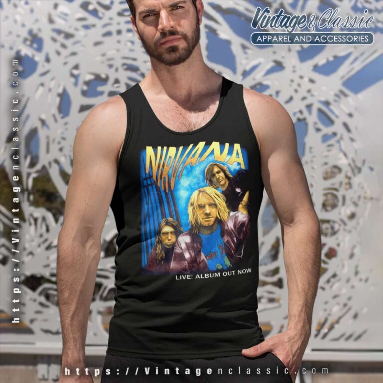 Nirvana Shirt Live Album Out Now Tank Top Racerback Nirvana Shirt Live Album Out Now Tank Top Racerback