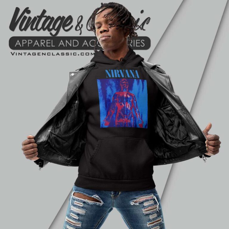 Nirvana Silver Kurt Hoodie Nirvana Silver Kurt Hoodie