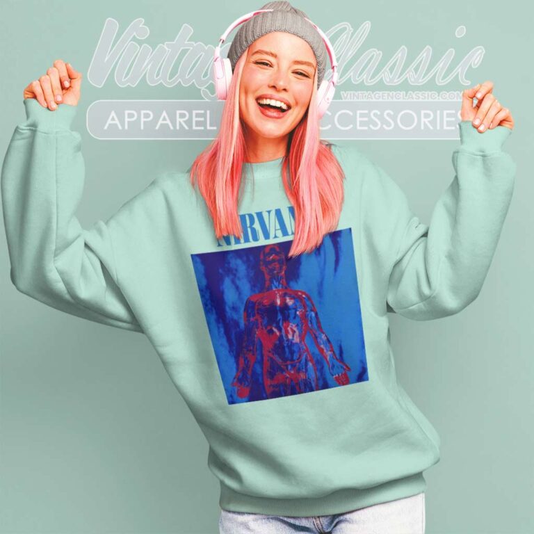 Nirvana Silver Kurt Sweatshirt Nirvana Silver Kurt Sweatshirt