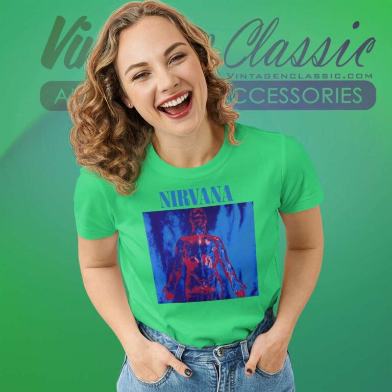 Nirvana Silver Kurt Women TShirt Nirvana Silver Kurt Women TShirt