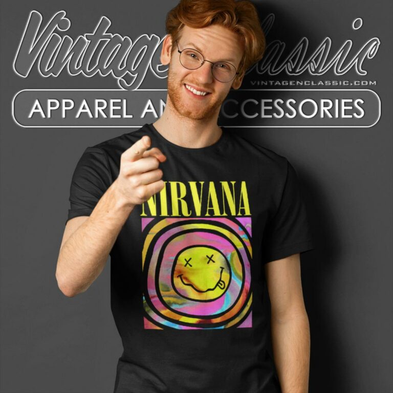 Nirvana Smiley Face T Shirt Nirvana Smiley Face T Shirt