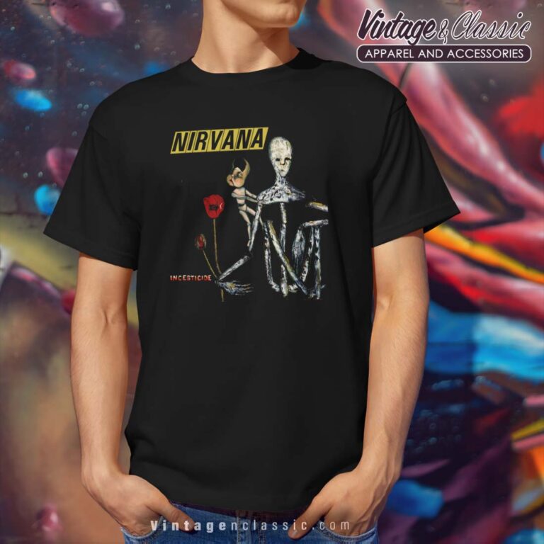 Nirvana T shirt 1992 Incesticide Album Shirt Nirvana T shirt 1992 Incesticide Album Shirt