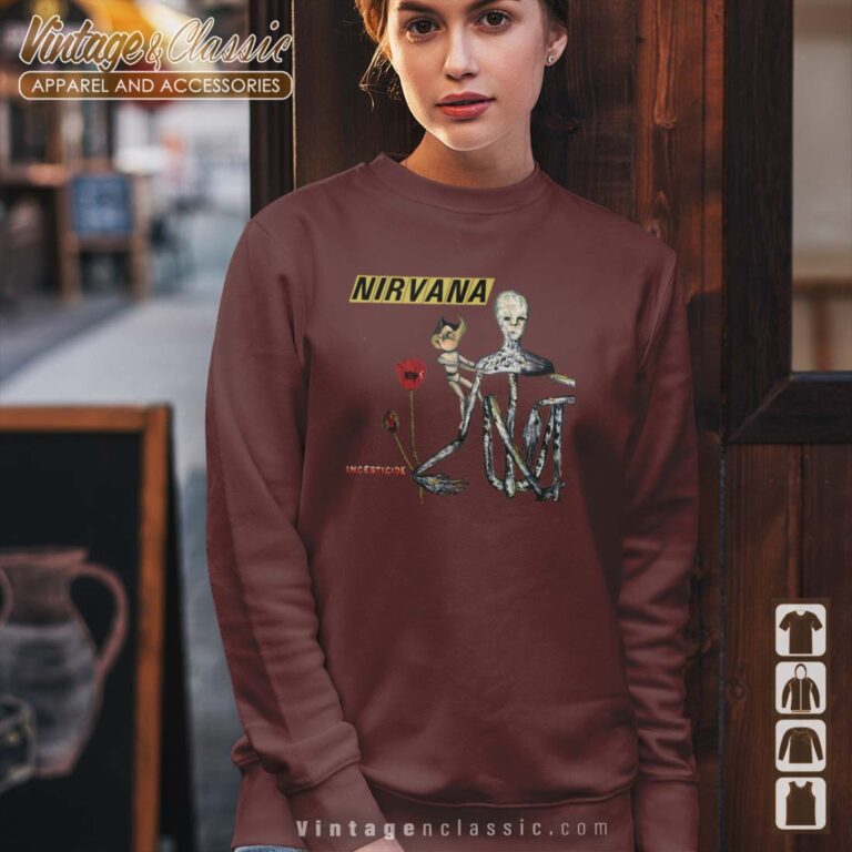 Nirvana T shirt 1992 Incesticide Album Sweetshirt Nirvana T shirt 1992 Incesticide Album Sweetshirt