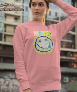 Nirvana Trippy Logo Sweetshirt