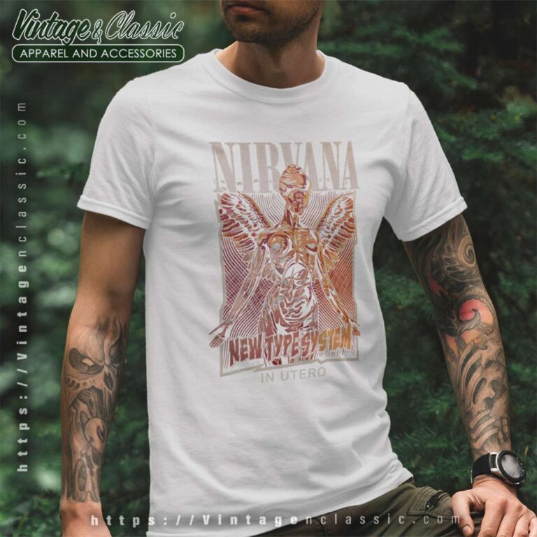 Nirvana Type System In Utero T Shirt Nirvana Type System In Utero T Shirt