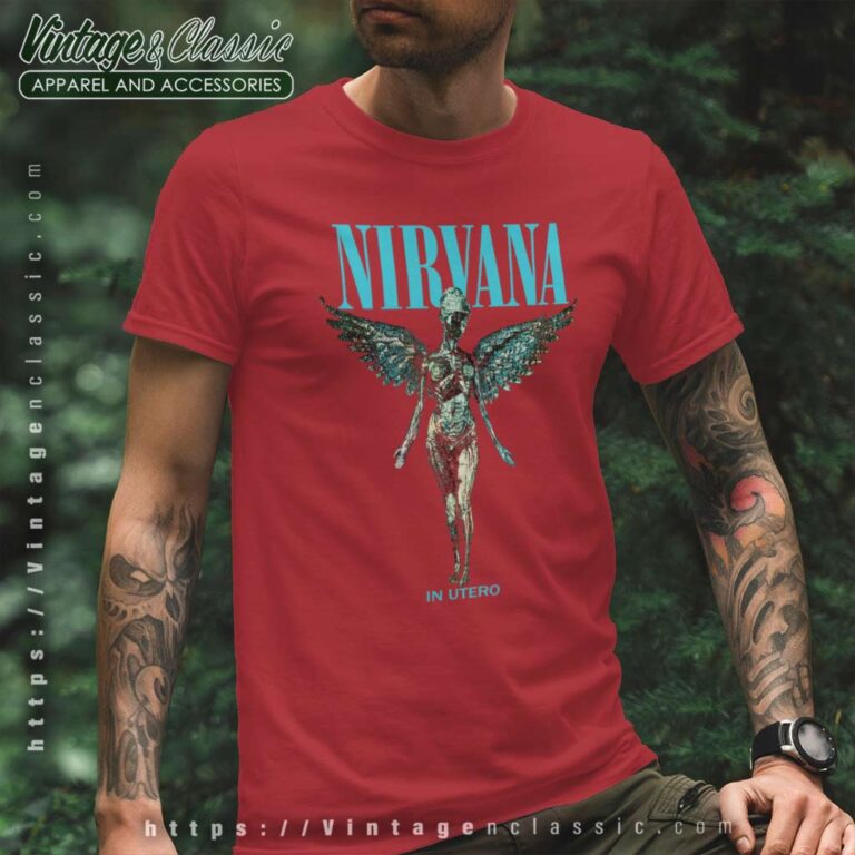 Nirvana Utero Tour T Shirt Nirvana Utero Tour T Shirt