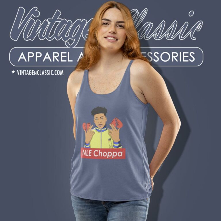 Nle Choppa Graphic Tank Top Racerback Nle Choppa Graphic Tank Top Racerback