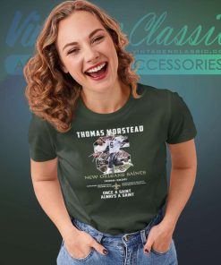 No 6 Thomas Morstead New Orleans Saints 2009 2020 Once A Saint Always A Saint Women TShirt