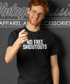No Free Shoutouts Shirt Will Compton 6 No Free Shoutouts Shirt Will Compton Nfl T Shirt