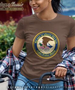 No One Is Above The Law Indict Traitor Trump Women TShirt