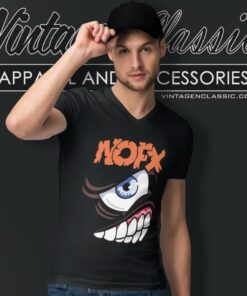 Nofx 1994 Mons Tour V Neck TShirt