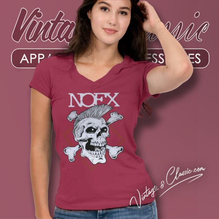 Nofx All Over V Neck TShirt Nofx All Over V Neck TShirt