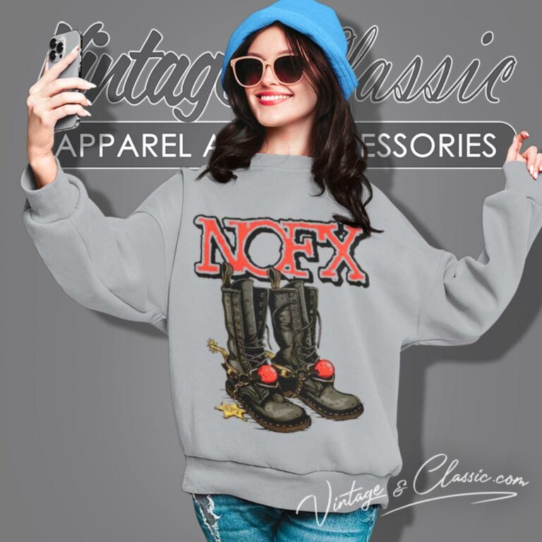 Nofx Boots Sweatshirt Nofx Boots Sweatshirt