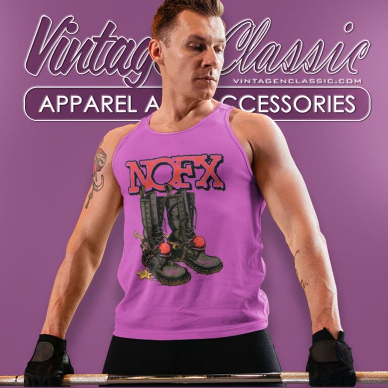 Nofx Boots Tank Top Racerback Nofx Boots Tank Top Racerback