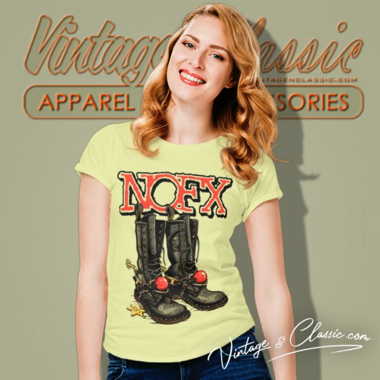 Nofx Boots Women T Shirt Nofx Boots Women T Shirt