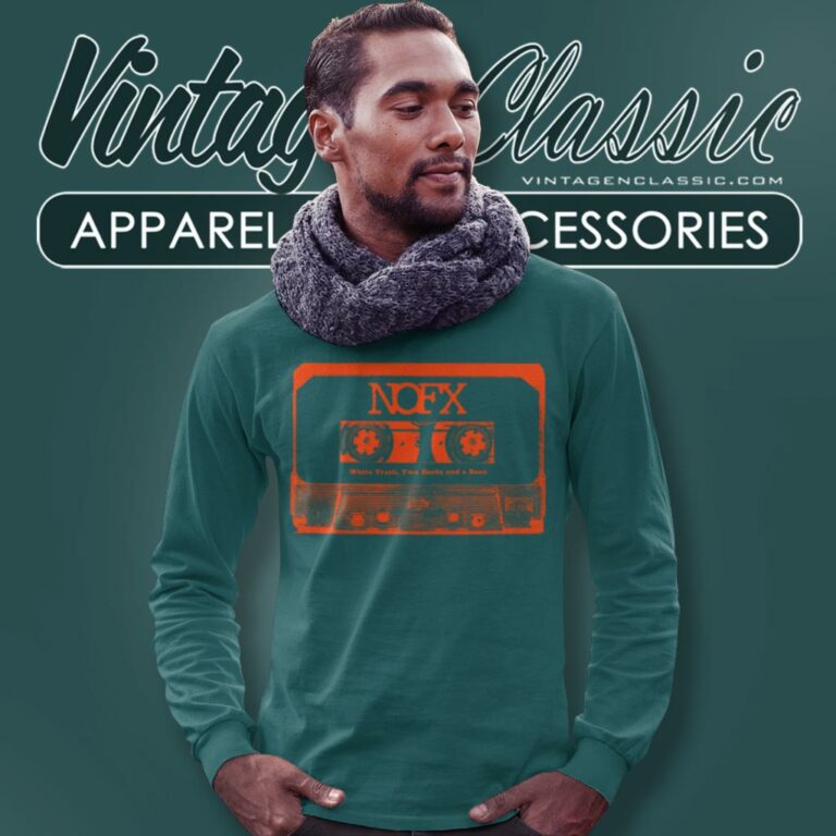 Nofx Cassette Tape Long Sleeve Tee Nofx Cassette Tape Long Sleeve Tee