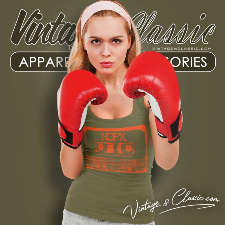 Nofx Cassette Tape Tank Top Racerback Nofx Cassette Tape Tank Top Racerback