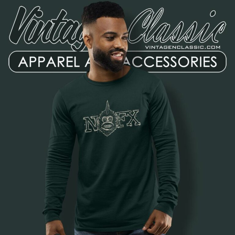 Nofx Chimp Long Sleeve Tee Nofx Chimp Long Sleeve Tee