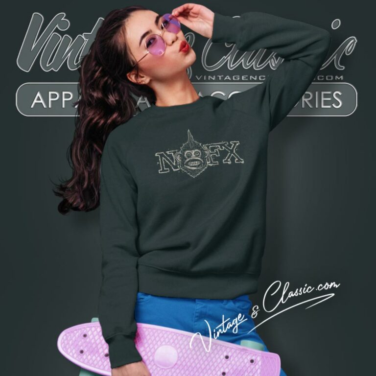 Nofx Chimp Sweatshirt Nofx Chimp Sweatshirt