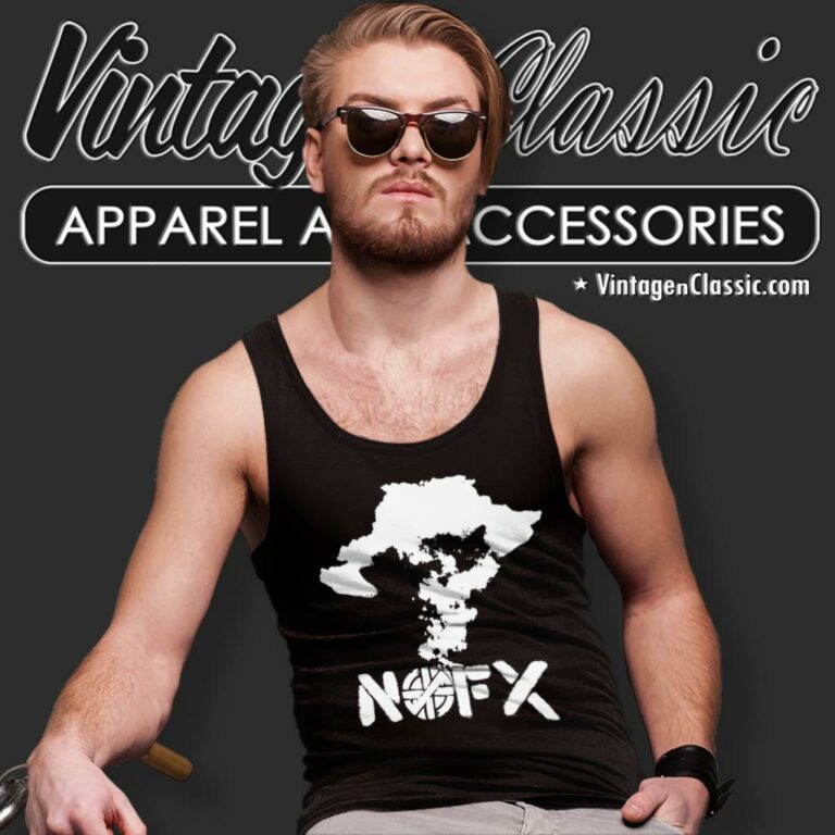 Nofx Crass Logo Tank Top Racerback Nofx Crass Logo Tank Top Racerback