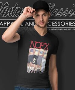 Nofx Fat Wreck Chords V Neck TShirt