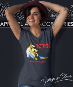 Nofx Heavy Petting Zoo V Neck TShirt 1