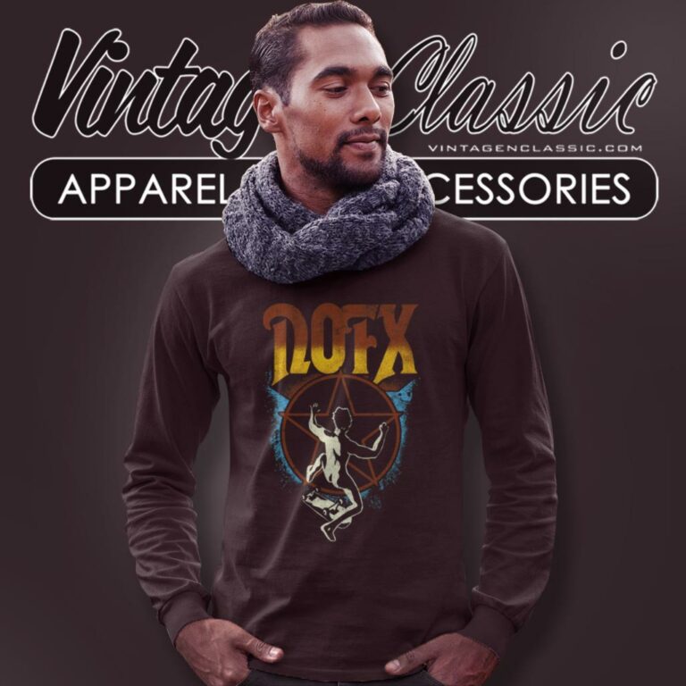 Nofx Kickflip Long Sleeve Tee Nofx Kickflip Long Sleeve Tee