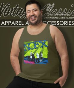 Nofx Live In Concert Tank Top Racerback