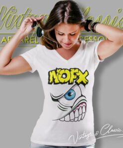 Nofx Mons Tour 1994 V Neck TShirt